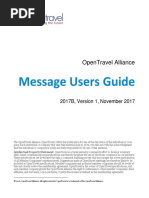 OpenTravel 2017B Message Users Guide