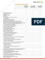 Beacon Solidworks Product Matrix