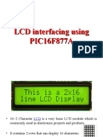 LCD Interfacing Using PIC16F877A