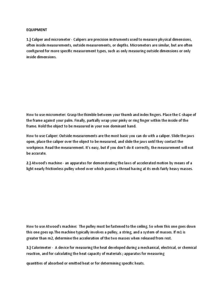 Equipment 1 6 PDF Force Machines