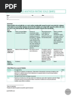 Barnes Akathisia Rating Scale (BARS)