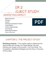 The Project Study:: Marketing Aspect