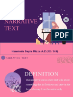Narrative Text Definition and Elements