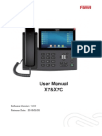 User Manual X7&X7C: Software Version: 1.0.2 Release Date 2019/02/25