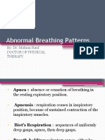 Abnormal Breathing Pattrens