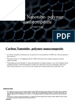 Carbon Nanotube - Polymer Nanocomposite