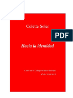 Colette Soler - Hacia La Identidad - 2014-2015