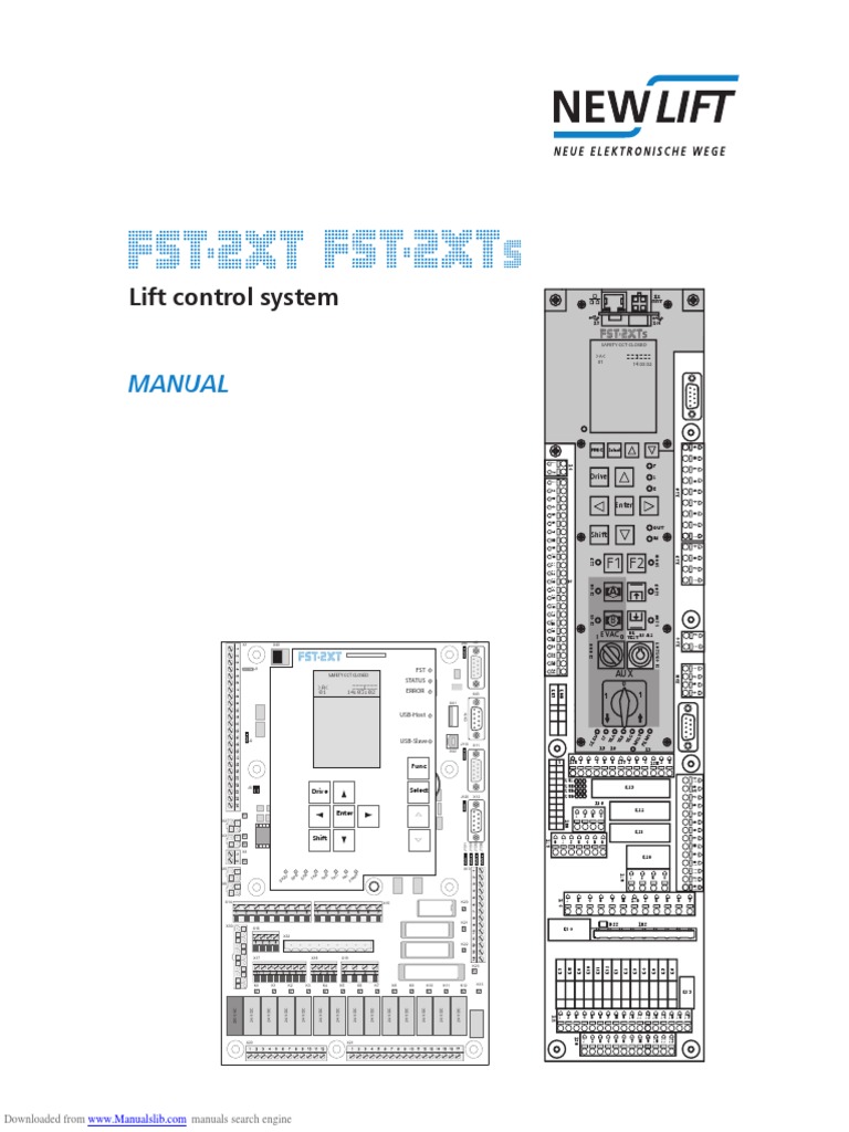 Lift Control System: Manual | PDF