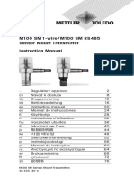M100 SM 1-Wire / M100 SM RS 485 Sensor Mount Transmitter Instruction Manual