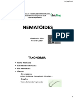 Nematóides: taxonomia, morfologia, reprodução e danos causados