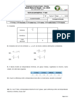 1.º Teste Mat. 7.º C (Números Racionais) - 16-17-3