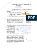 IFMA Reposição Física I - Cinética e Dinâmica