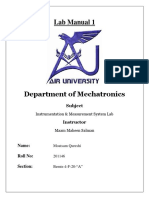 Lab Manual 1: Subject