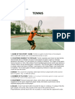 Tennis- An overview of the popular racquet sport