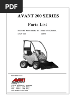 216 Spare Part List