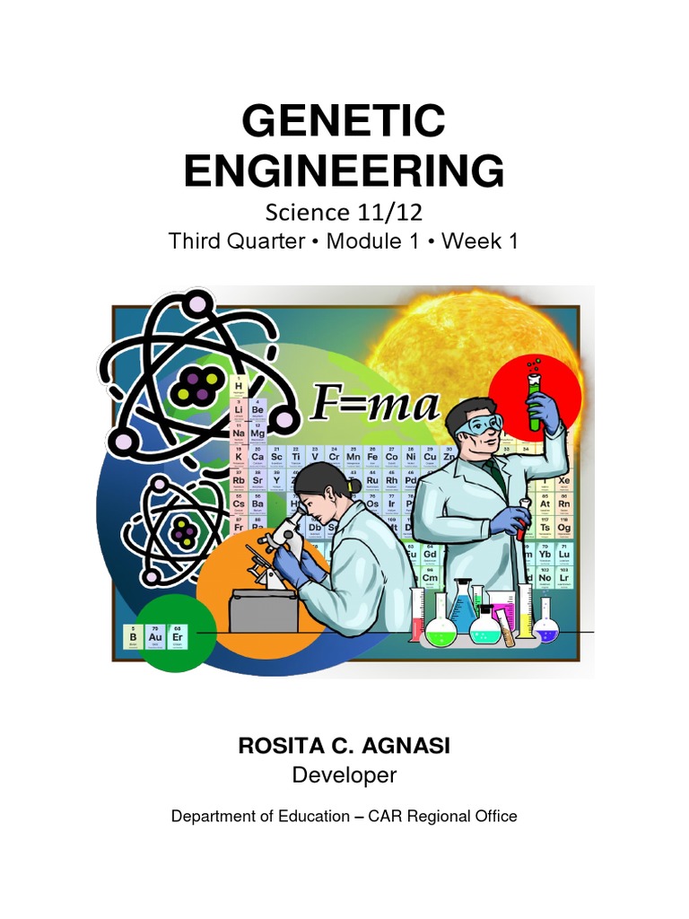 Bio2 11-12 q3 wk1 Genetic-Engineering | PDF | Genetic Engineering ...