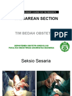 4. Caesarean section (Obs surgery course 2013)