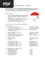 Communication Solution DVD 2020-12-1 Available: Important Updates