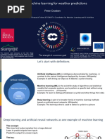 Peter Dueben: Royal Society University Research Fellow & ECMWF's Coordinator For Machine Learning and AI Activities