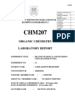 Chm207 - Laboratory Experiment 1