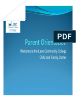 Parent Orientation Powerpoint 2021