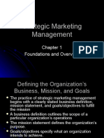 Ch.1, Strategic Marketing Management