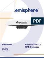Vector V103/113 GPS Compass: User Guide