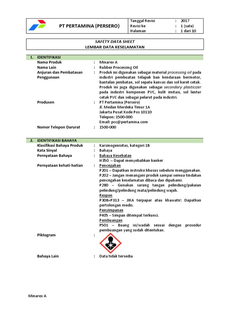 20201020152440atc Sds-Minarex | PDF