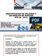 Presentacion Identificacion de Peligros y Valoracion de Riesgos GTC 45