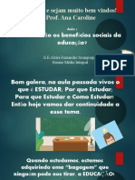 Benefícios sociais da educação