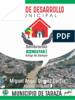 Plan de Desarrollo Municipal Tarazá 2020-2023