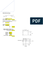 Load Calculations: Wind Load Calculations:: Design Wind Pressure P (N/MM)