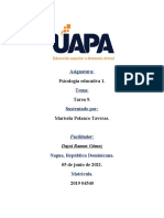 Tarea 9 Psicologia Educativa