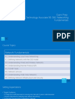 Exam Prep: Microsoft Technology Associate 98-366: Networking Fundamentals