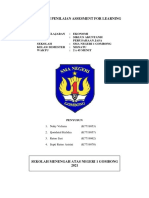 Kelompok 5 - Tugas Rancangan Penilaian Assesment For Learning