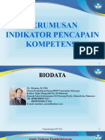 Perumusan Indikator Pembelajaran-2