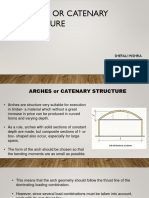 Arches or Catenary Structure