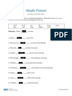 jhcRVEpFQDeXEVRKRfA32g - C1M2L2 - KEY - Simple Present Practice Exercise KEY