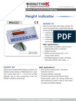 Magic 01/02 Weigh Controllers