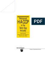 HACCP in Table Egg Industry