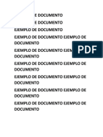 Ejemplo de Documento