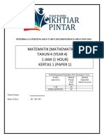 math test penggal 2 Rina