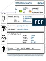 10P4-2NF Fluid Resistant Epoxy Primer: Base: Curing Solution: Thinner/Reducer