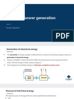 Electrical Power Generation Class 1 - 802563