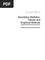 Descriptive Statistics: Tabular and Graphical Methods