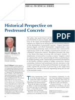 Historical Perspective On Prestressed Concrete