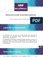 Redacción Empresarial: Formatos de Redacción