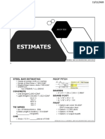 Estimates: Steel Bar Estimating Roof Pitch