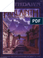 Parlainth The Forgotten City Earthdawn 3e