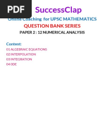 Successclap: Question Bank Series